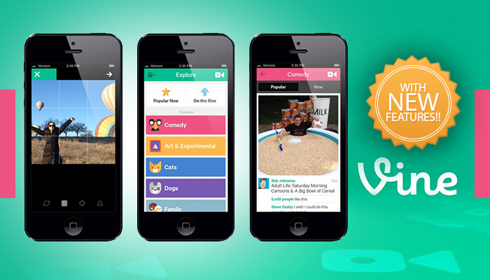 Vine Adds New Camera Tools, Customization Features for iOS Users