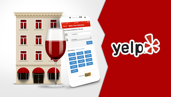 Hotel & Winery Booking Services Now Available on Yelp Platform